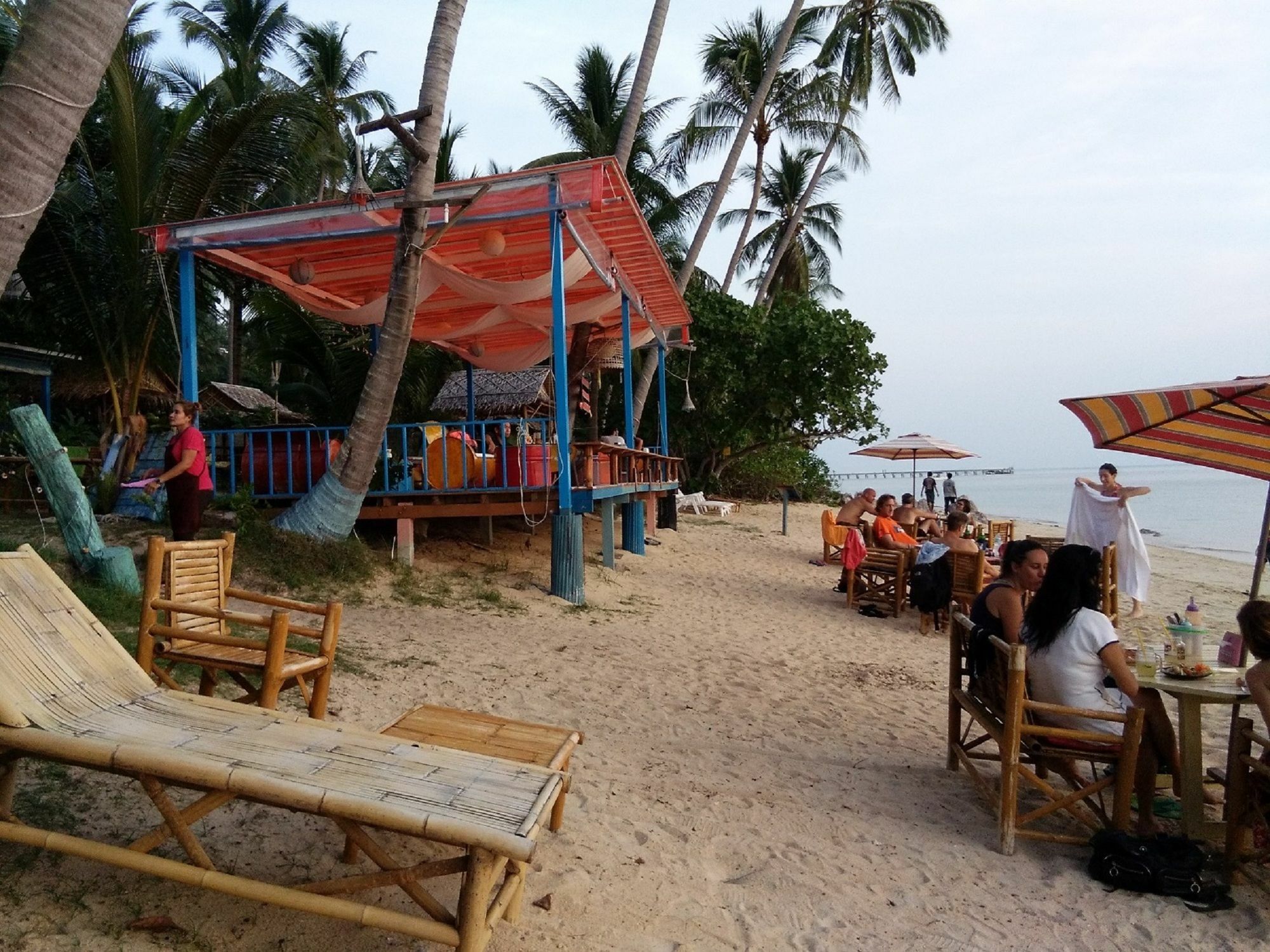 I Talay Beach Bar & Cottage Taling Ngam Dış mekan fotoğraf